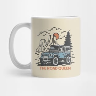 The Road Queen in Yosemite Mug